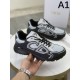 DIOR Dior 2024SS Men's Sneakers Perfect for Summer Outings DIOR Dior 2024SS Men's Sneakers Perfect for Summer Outings