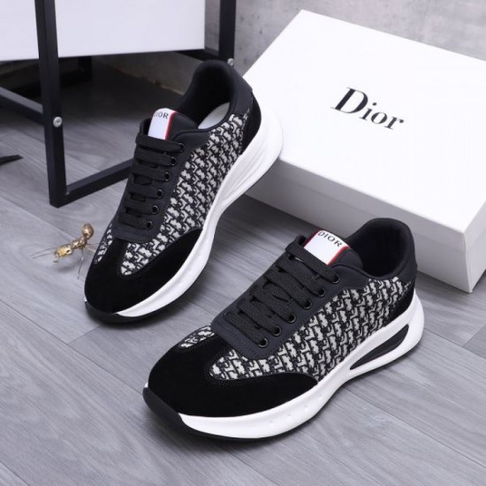 DIOR Dior The cutting edge of fashion! 2024SS Men's Sneakers DIOR Dior The cutting edge of fashion! 2024SS Men's Sneakers