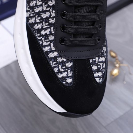DIOR Dior The cutting edge of fashion! 2024SS Men's Sneakers DIOR Dior The cutting edge of fashion! 2024SS Men's Sneakers