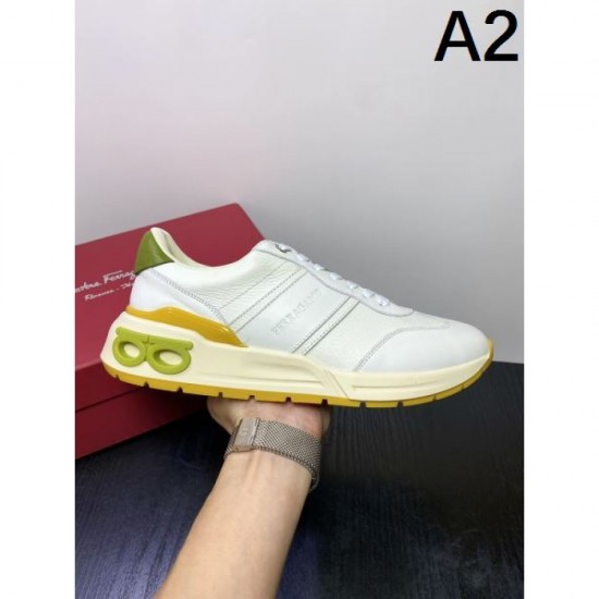 FERRAGAMO Salvatore Ferragamo nice logo 2024SS men's sneakers FERRAGAMO Salvatore Ferragamo nice logo 2024SS men's sneakers