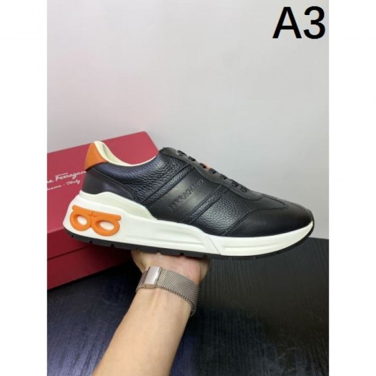 FERRAGAMO Salvatore Ferragamo nice logo 2024SS men's sneakers FERRAGAMO Salvatore Ferragamo nice logo 2024SS men's sneakers