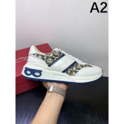 FERRAGAMO Salvatore Ferragamo Limited Edition 2024SS Men's Sneakers