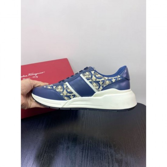 FERRAGAMO Salvatore Ferragamo Limited Edition 2024SS Men's Sneakers FERRAGAMO Salvatore Ferragamo Limited Edition 2024SS Men's Sneakers