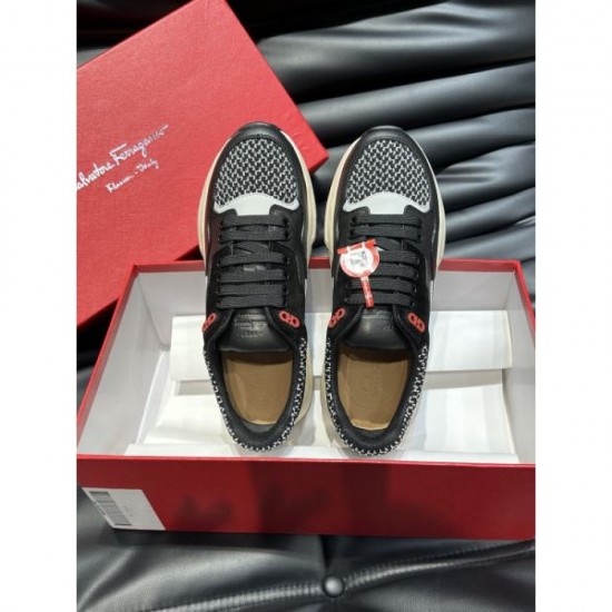 FERRAGAMO Salvatore Ferragamo Featured No.1 2024SS Men's Sneakers FERRAGAMO Salvatore Ferragamo Featured No.1 2024SS Men's Sneakers
