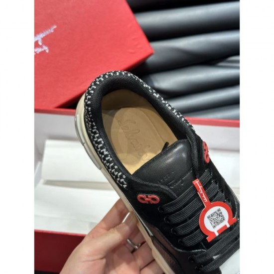 FERRAGAMO Salvatore Ferragamo Featured No.1 2024SS Men's Sneakers FERRAGAMO Salvatore Ferragamo Featured No.1 2024SS Men's Sneakers