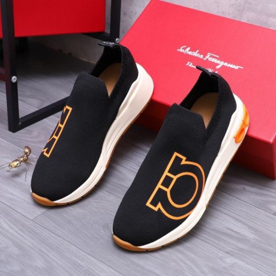 FERRAGAMO Salvatore Ferragamo Extremely Popular 2024SS Men's Sneakers FERRAGAMO Salvatore Ferragamo Extremely Popular 2024SS Men's Sneakers