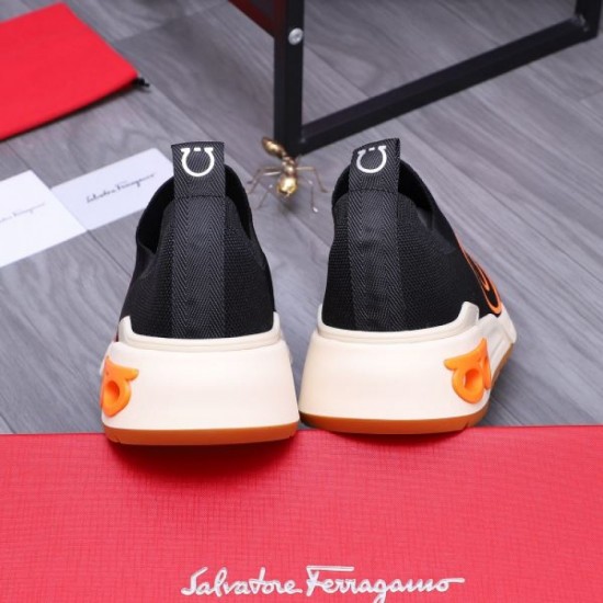 FERRAGAMO Salvatore Ferragamo Extremely Popular 2024SS Men's Sneakers FERRAGAMO Salvatore Ferragamo Extremely Popular 2024SS Men's Sneakers