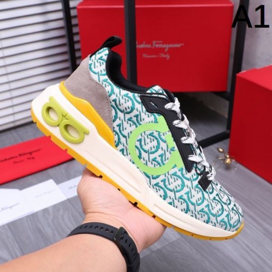 FERRAGAMO Salvatore Ferragamo Welcome 2024SS Men's Sneakers FERRAGAMO Salvatore Ferragamo Welcome 2024SS Men's Sneakers