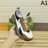 GUCCI 2024SS sneakers for men that give the impression of a fashionable expert