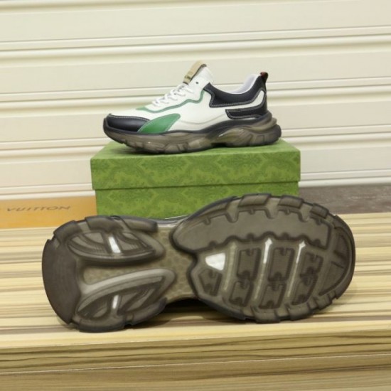 GUCCI 2024SS sneakers for men that give the impression of a fashionable expert GUCCI 2024SS sneakers for men that give the impression of a fashionable expert