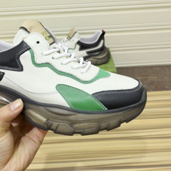 GUCCI 2024SS sneakers for men that give the impression of a fashionable expert GUCCI 2024SS sneakers for men that give the impression of a fashionable expert