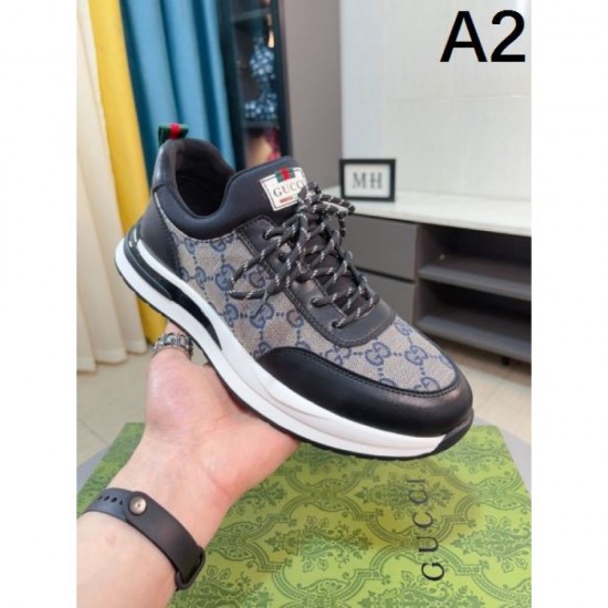 GUCCI Gucci New 2024SS Men's Sneakers Perfect for Early Spring and Summer GUCCI Gucci New 2024SS Men's Sneakers Perfect for Early Spring and Summer