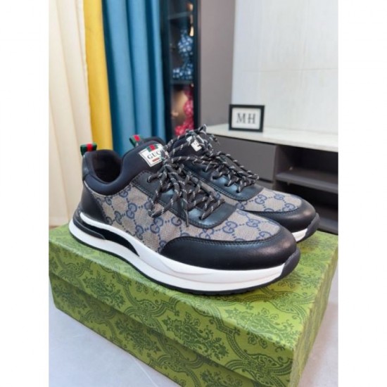 GUCCI Gucci New 2024SS Men's Sneakers Perfect for Early Spring and Summer GUCCI Gucci New 2024SS Men's Sneakers Perfect for Early Spring and Summer
