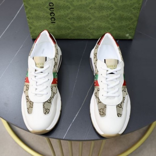 GUCCI Gucci Spring/Summer Super Popular In Stock 2024SS Men's Sneakers GUCCI Gucci Spring/Summer Super Popular In Stock 2024SS Men's Sneakers