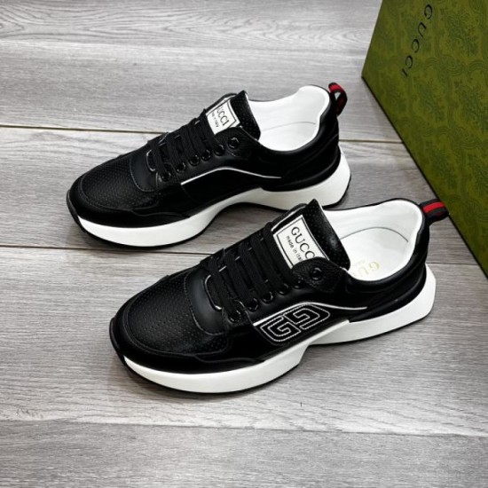 2024FW Men's Sneakers GUCCI Gucci Simple and easy to mix and match 2024FW Men's Sneakers GUCCI Gucci Simple and easy to mix and match