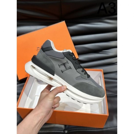 HERMES Enjoy Spring/Summer Fashion 2024SS Men's Sneakers HERMES Enjoy Spring/Summer Fashion 2024SS Men's Sneakers