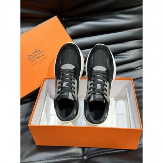 HERMES Enjoy Spring/Summer Fashion 2024SS Men's Sneakers HERMES Enjoy Spring/Summer Fashion 2024SS Men's Sneakers