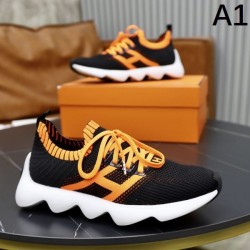 HERMES Spring/Summer Arrival Popular Model 2024SS Men's Sneakers