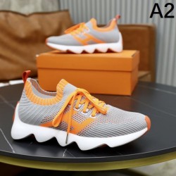 HERMES Spring/Summer Arrival Popular Model 2024SS Men's Sneakers