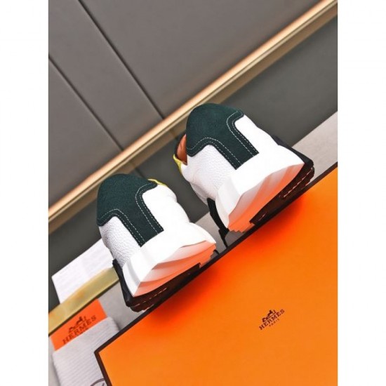 HERMES Super Cool Spring/Summer New 2024SS Men's Sneakers HERMES Super Cool Spring/Summer New 2024SS Men's Sneakers