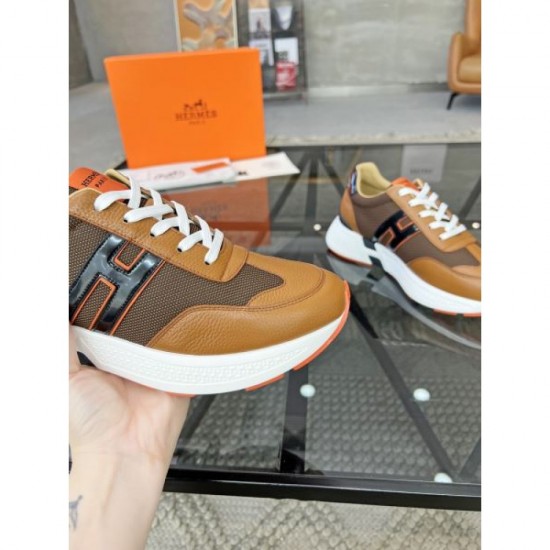 2024FW Men's Sneakers HERMES You can buy them now! New arrival 2024FW Men's Sneakers HERMES You can buy them now! New arrival