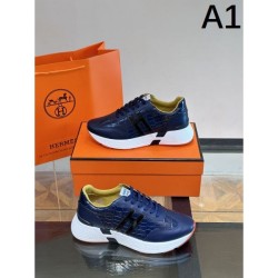 2024FW Men's Sneakers HERMES New Autumn/Winter Sneakers Published in Sold Out Magazines