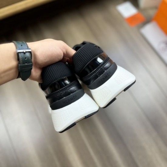 2024FW Men's Sneakers HERMES Autumn/Winter Limited Sale Price 2024FW Men's Sneakers HERMES Autumn/Winter Limited Sale Price