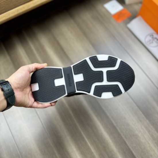 2024FW Men's Sneakers HERMES Autumn/Winter Limited Sale Price 2024FW Men's Sneakers HERMES Autumn/Winter Limited Sale Price