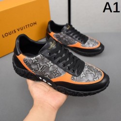 LOUIS VUITTON Trendy Colors 2024SS Men's Sneakers