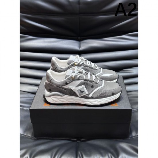 MCM Beautiful Color Check Spring/Summer 2024SS Men's Sneakers MCM Beautiful Color Check Spring/Summer 2024SS Men's Sneakers