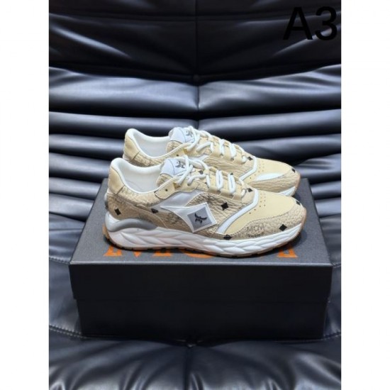 MCM Beautiful Color Check Spring/Summer 2024SS Men's Sneakers MCM Beautiful Color Check Spring/Summer 2024SS Men's Sneakers