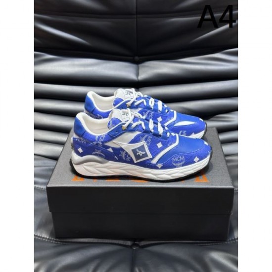 MCM Beautiful Color Check Spring/Summer 2024SS Men's Sneakers MCM Beautiful Color Check Spring/Summer 2024SS Men's Sneakers