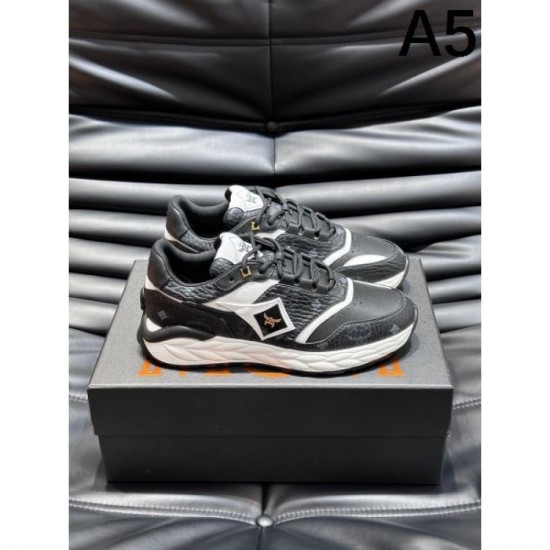 MCM Beautiful Color Check Spring/Summer 2024SS Men's Sneakers MCM Beautiful Color Check Spring/Summer 2024SS Men's Sneakers