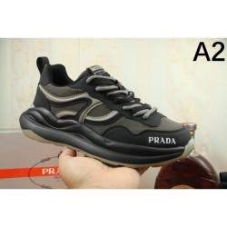 PRADA Elegant, refreshing, and highly likable 2024SS sneakers for men