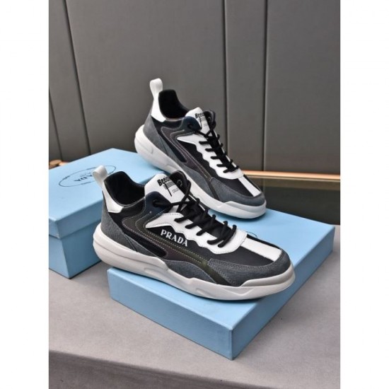PRADA Elegant Excellence Collection 2024SS Men's Sneakers PRADA Elegant Excellence Collection 2024SS Men's Sneakers
