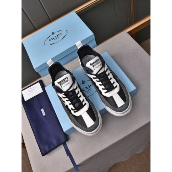 PRADA Elegant Excellence Collection 2024SS Men's Sneakers PRADA Elegant Excellence Collection 2024SS Men's Sneakers