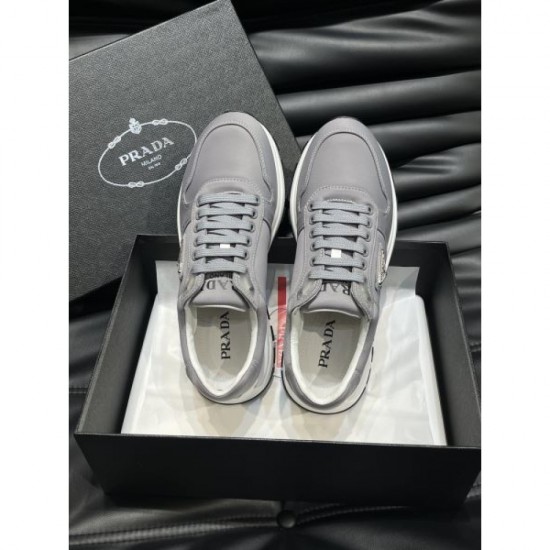 PRADA Simple 2024SS sneakers for men that look up to style PRADA Simple 2024SS sneakers for men that look up to style