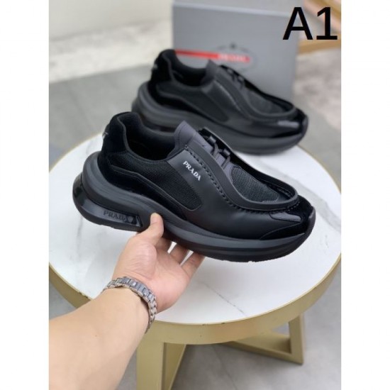 PRADA Wonderful summer staple item 2024SS Men's sneakers PRADA Wonderful summer staple item 2024SS Men's sneakers