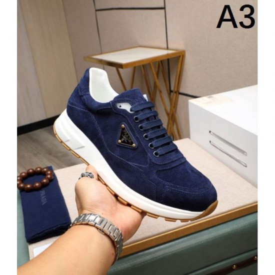 2024FW Men's Sneakers PRADA Casual Wear 2024FW Men's Sneakers PRADA Casual Wear