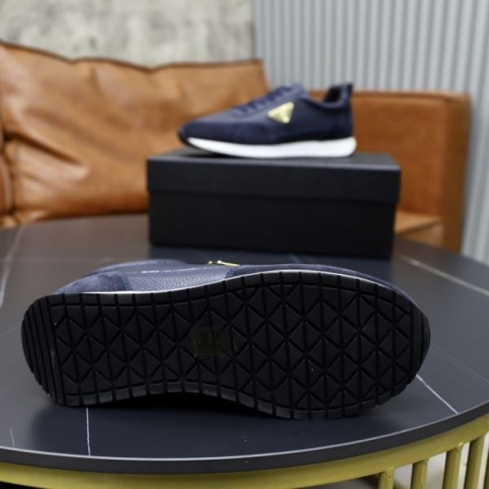 2024FW Men's Sneakers PRADA Popular Items of Interest 2024FW Men's Sneakers PRADA Popular Items of Interest