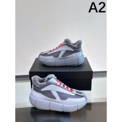 2024FW Men's Sneakers PRADA Fans flock to the new Prada winter edition