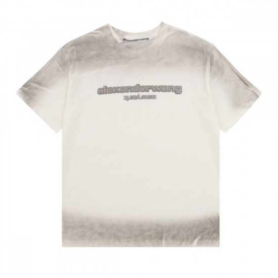 2024SS Overwhelming approval rating ALEXANDER WANG Men's short sleeve T-shirt 2024SS Overwhelming approval rating ALEXANDER WANG Men's short sleeve T-shirt