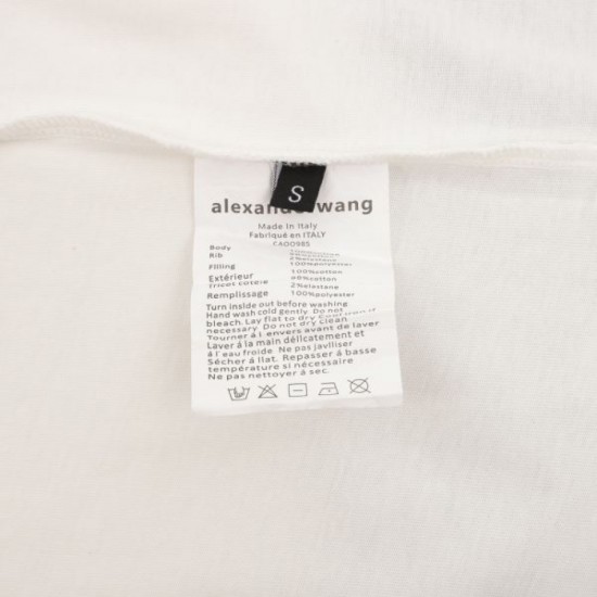 2024SS Overwhelming approval rating ALEXANDER WANG Men's short sleeve T-shirt 2024SS Overwhelming approval rating ALEXANDER WANG Men's short sleeve T-shirt