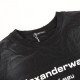 2024SS Mature Texture ALEXANDER WANG Men's Short Sleeve T-Shirt 2024SS Mature Texture ALEXANDER WANG Men's Short Sleeve T-Shirt