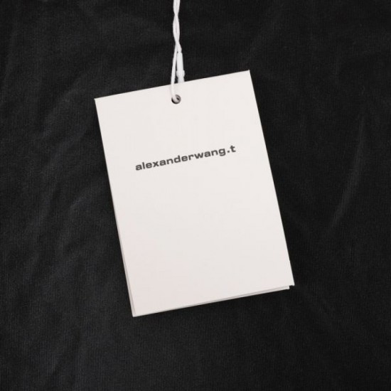 2024SS Mature Texture ALEXANDER WANG Men's Short Sleeve T-Shirt 2024SS Mature Texture ALEXANDER WANG Men's Short Sleeve T-Shirt