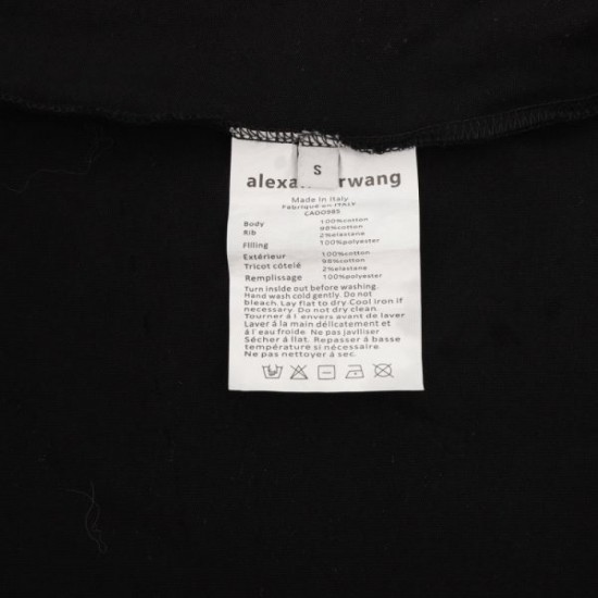 2024SS Mature Texture ALEXANDER WANG Men's Short Sleeve T-Shirt 2024SS Mature Texture ALEXANDER WANG Men's Short Sleeve T-Shirt