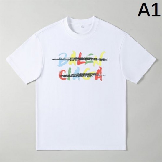 2024SS Spring/Summer New Item VIP Price BALENCIAGA Short Sleeve T-Shirt 2024SS Spring/Summer New Item VIP Price BALENCIAGA Short Sleeve T-Shirt