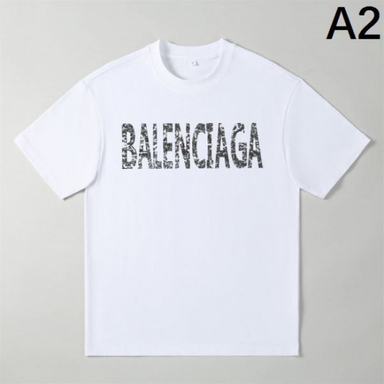 2024SS The strongest item for summer BALENCIAGA Balenciaga short sleeve T-shirt 2024SS The strongest item for summer BALENCIAGA Balenciaga short sleeve T-shirt