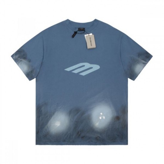 2024SS Very Popular Before Sold Out BALENCIAGA Men's Short Sleeve T-Shirt 2024SS Very Popular Before Sold Out BALENCIAGA Men's Short Sleeve T-Shirt