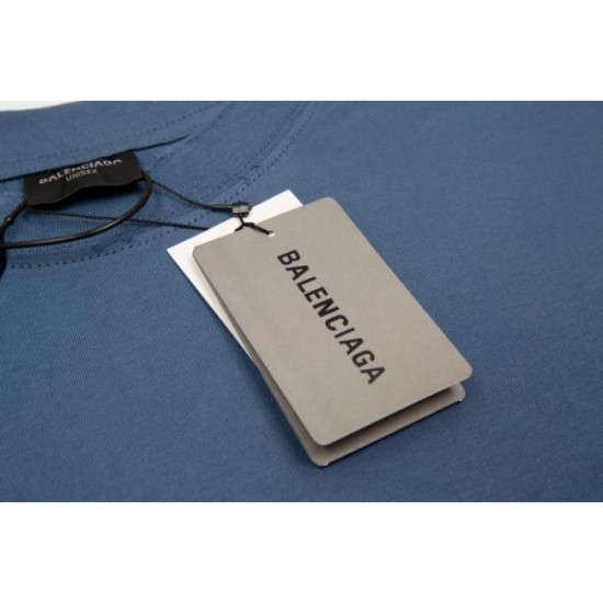2024SS Very Popular Before Sold Out BALENCIAGA Men's Short Sleeve T-Shirt 2024SS Very Popular Before Sold Out BALENCIAGA Men's Short Sleeve T-Shirt